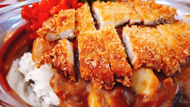 インデアンカレーのカツ後乗せトッピング注文した結果
